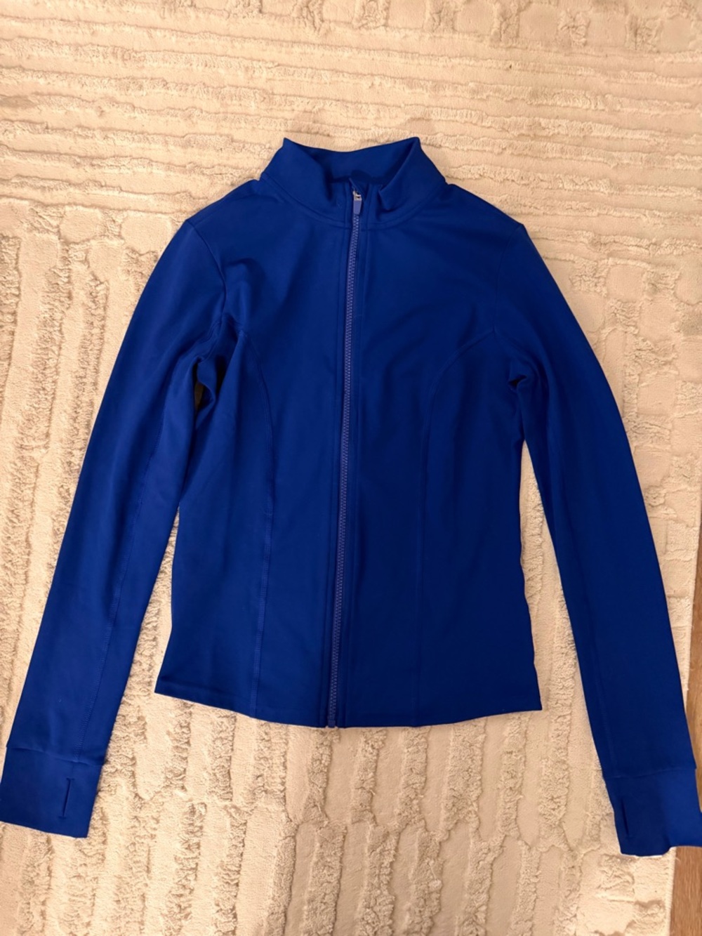 YITTY Royal Blue Zip-Up Active Jacket